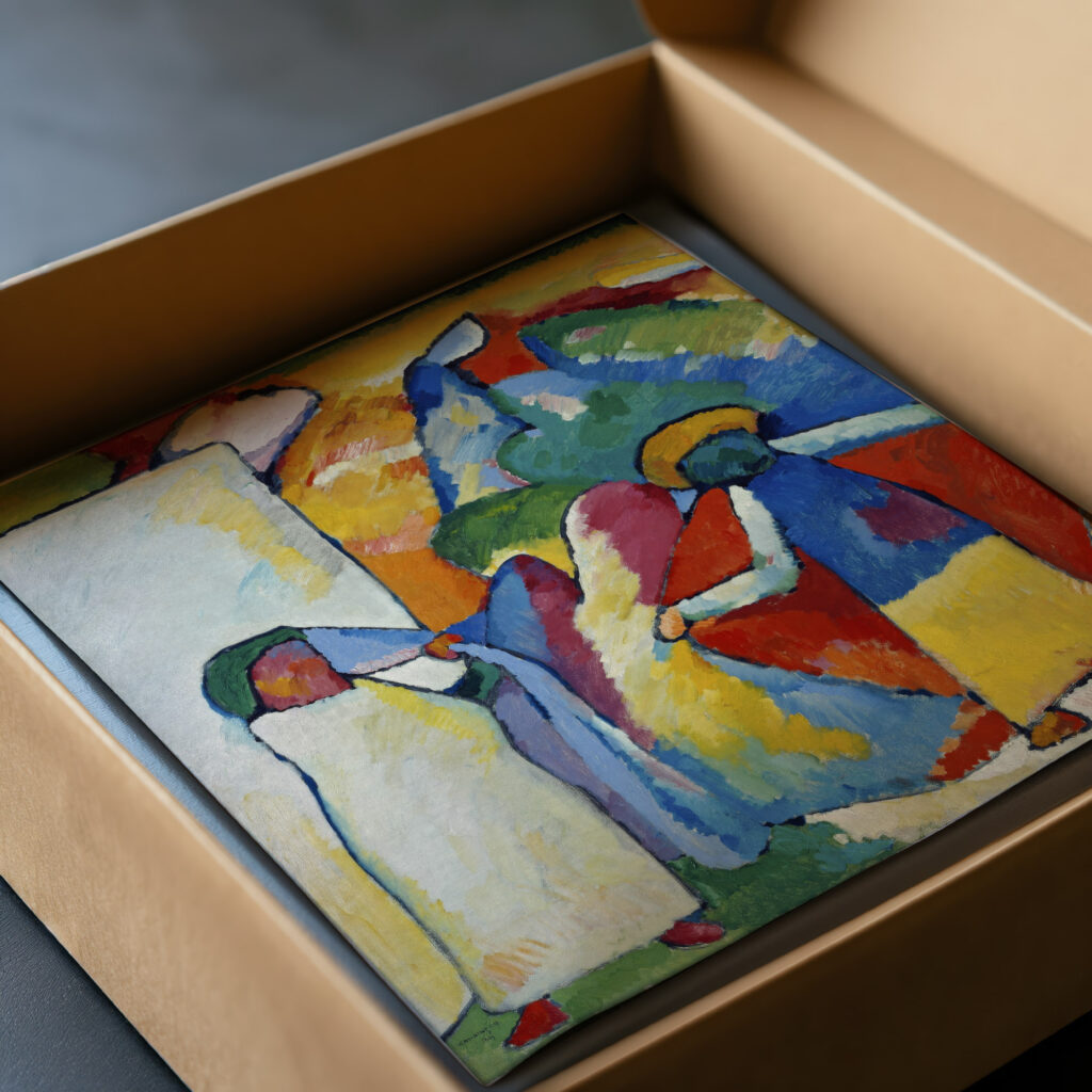 Improvisation 6 African 1909 Wassily Kandinsky video mockup