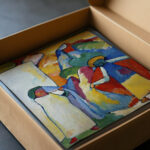 Improvisation 6 African 1909 Wassily Kandinsky video mockup