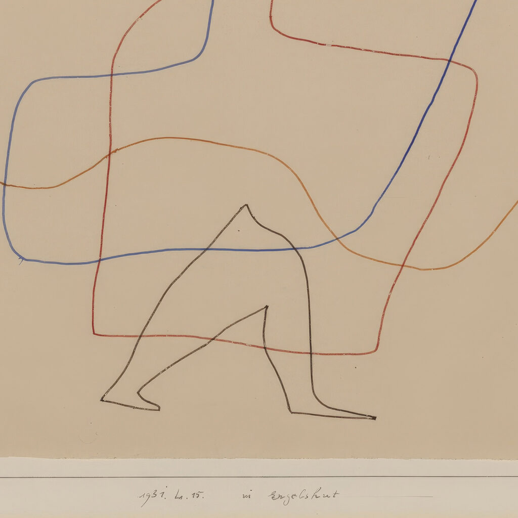 In Angels Care 1931 Paul Klee 8 mockup