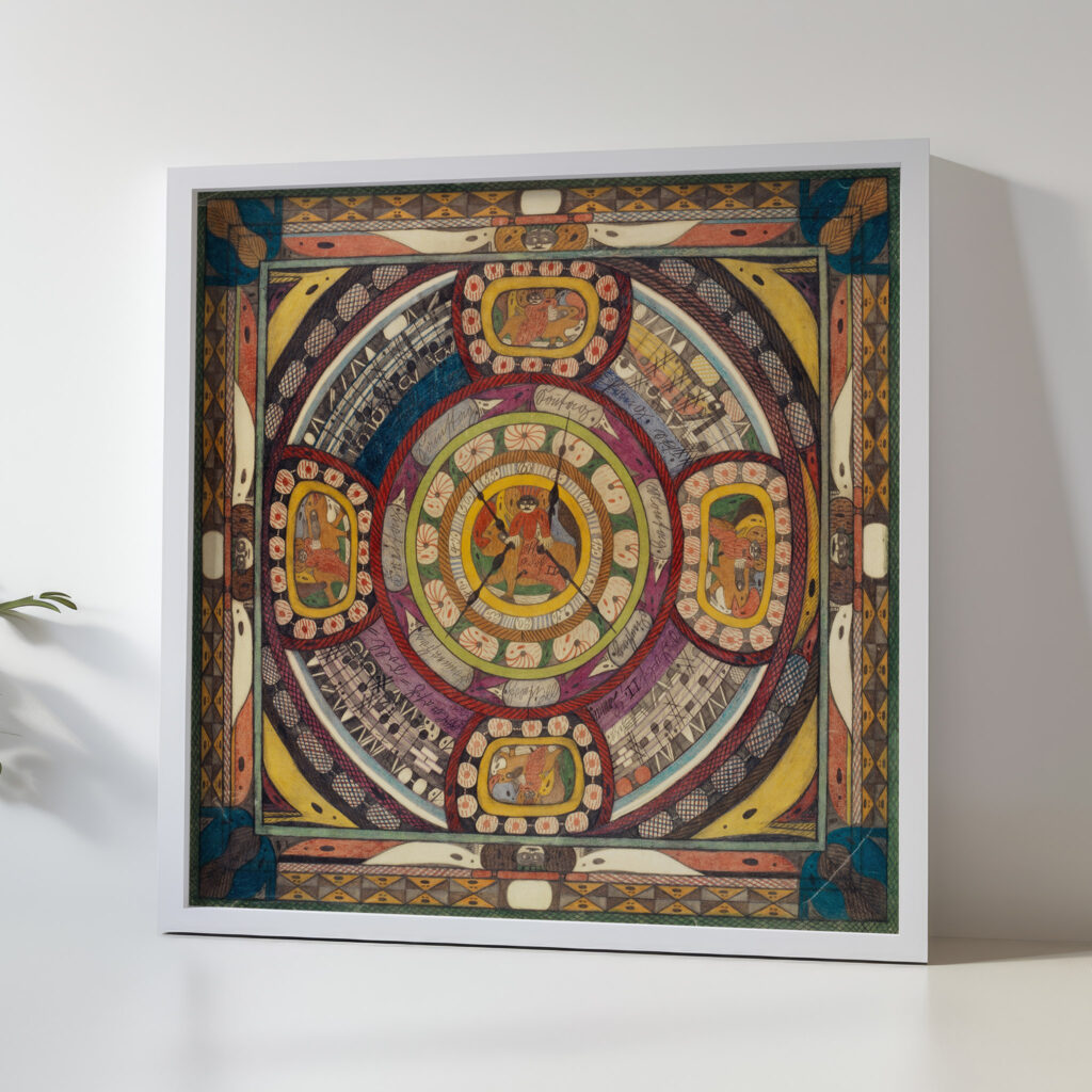 In Funf Variattiohnen meine Wenigkeit den AffrikaReisenden Skt. Adolf II. Wolfli 1922 Adolf Wolfli 5 mockup