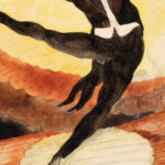 In Vaudeville Acrobatic Male Dancer with Top Hat 1920 Charles Demuth 8 mockup