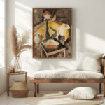 In Vaudeville Two Acrobat Jugglers 1916 Charles Demuth 5 mockup