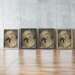 In Vaudeville the Bicycle Rider 1919 Charles Demuth framed posters mockup