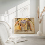 In VaudevilleWoman and Man on Stage 1917 Charles Demuth 4 mockup