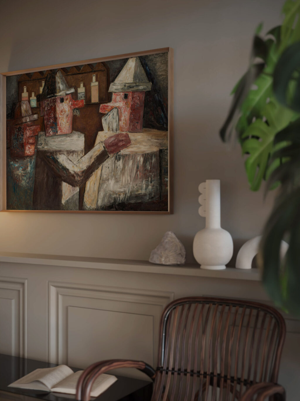 In a bar 1931 Tadeusz Makowski video mockup