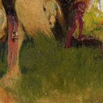 In front of the Dragons Den – figure for the fairy tale circa 1920 Zygmunt Grabowski 8 mockup