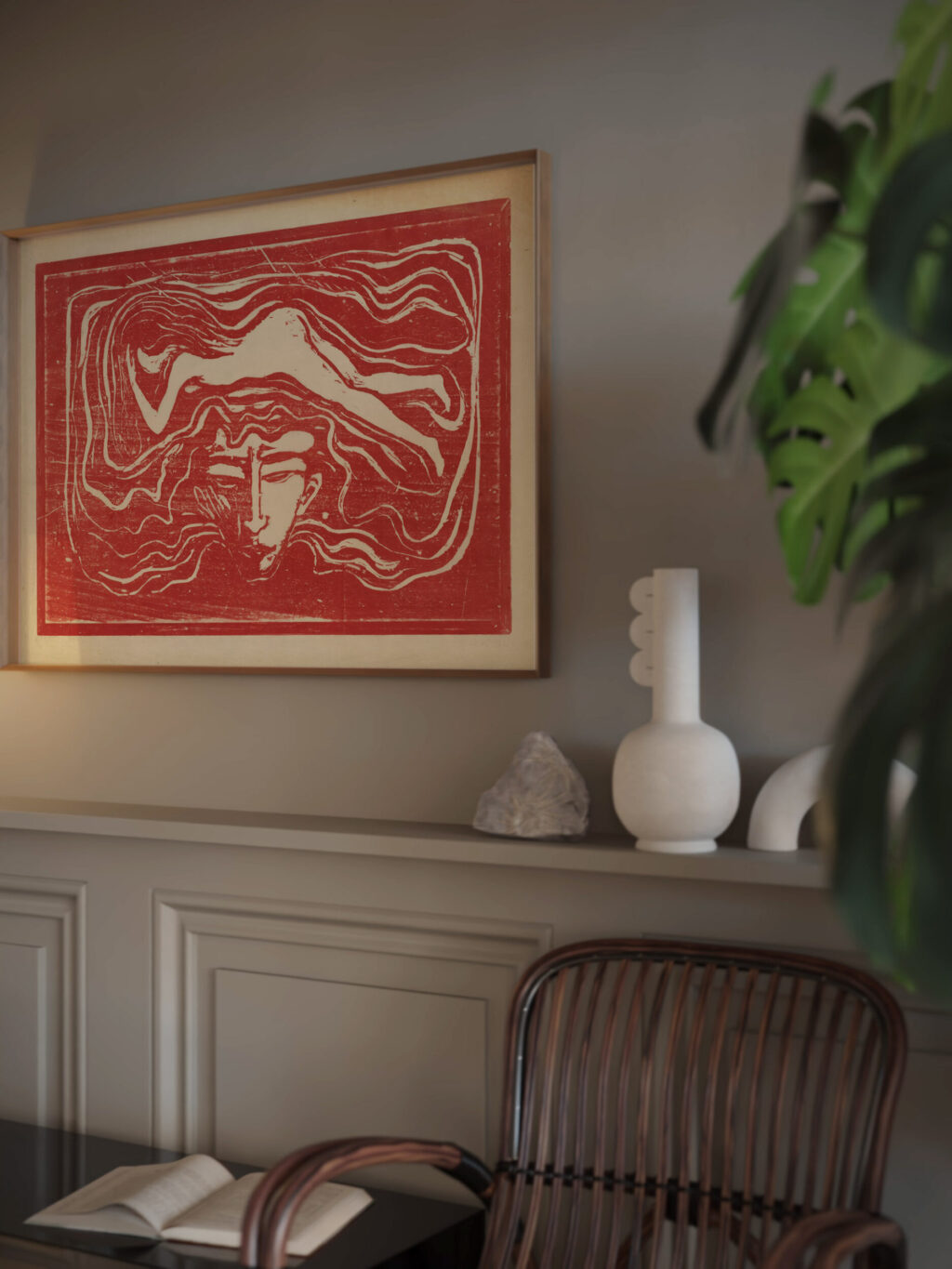 In the Mans Brain 1897 Edvard Munch video mockup