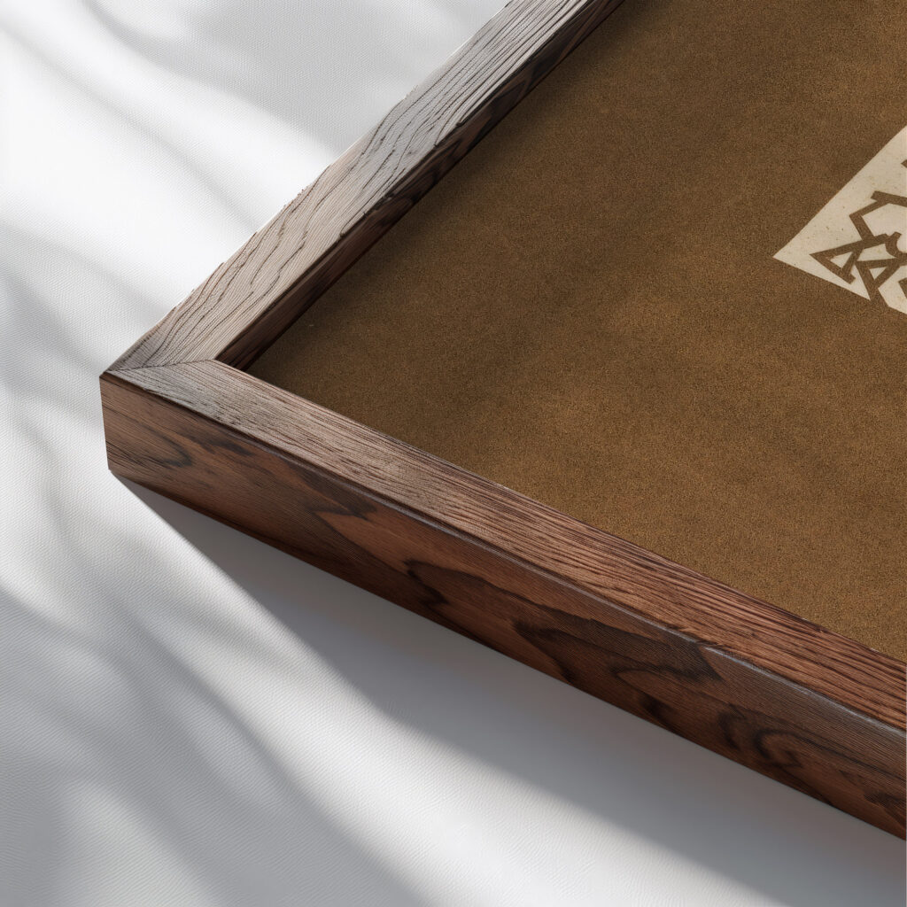 In the Winter 1932 Reijer Stolk close up dark wood mockup