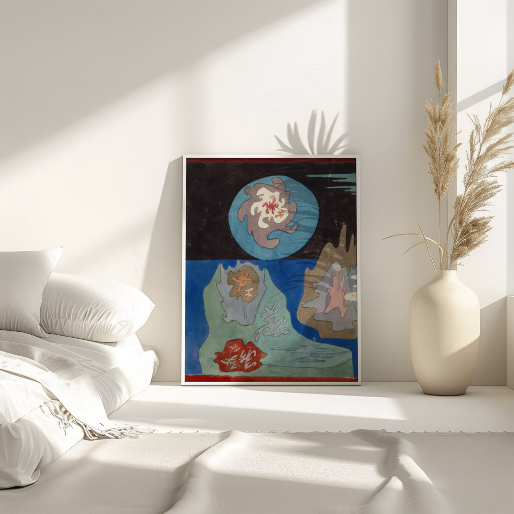 In the country gem 1929 Paul Klee 4 mockup