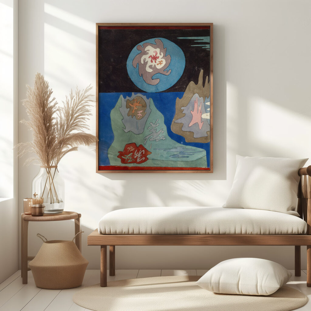 In the country gem 1929 Paul Klee 5 mockup