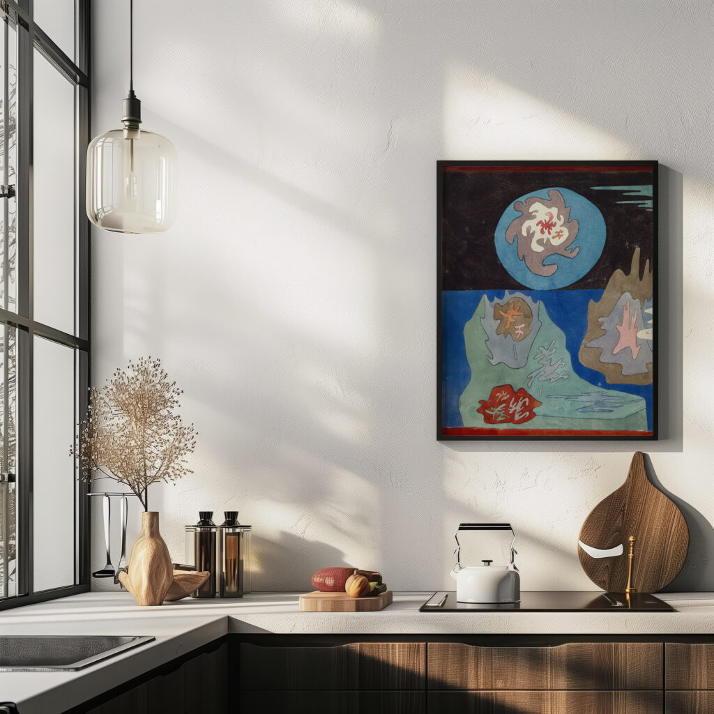 In the country gem 1929 Paul Klee 6 mockup