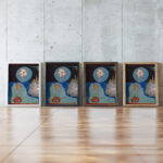 In the country gem 1929 Paul Klee framed posters mockup