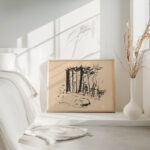 In the forest 1941 Arnold Peter Weisz Kubincan 4 mockup