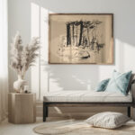 In the forest 1941 Arnold Peter Weisz Kubincan 5 mockup