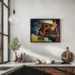 Indians on Horses 1911 August Macke 6 mockup