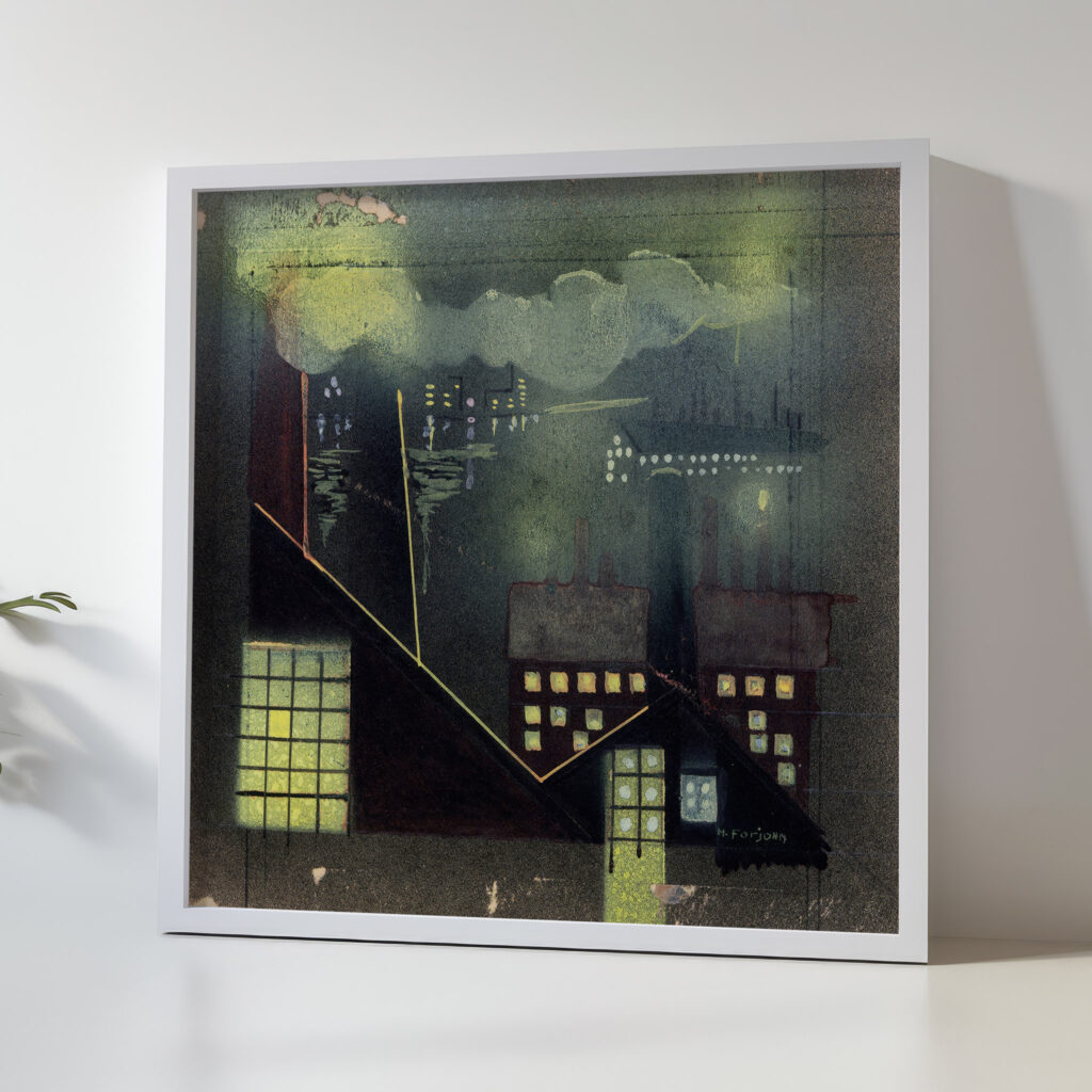 Industry at Night ca. 1940 Horatio C. Forjohn 5 mockup