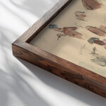 Inlandse figuren 1886 1947 Pierre Jean Apol close up dark wood mockup