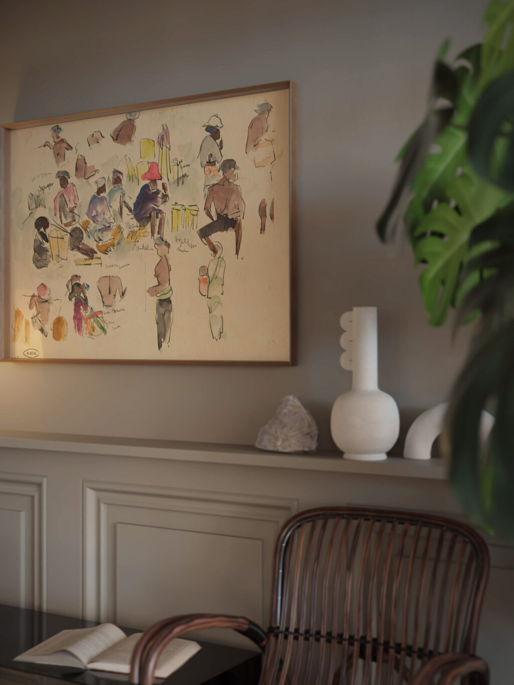 Inlandse figuren 1886 1947 Pierre Jean Apol video mockup