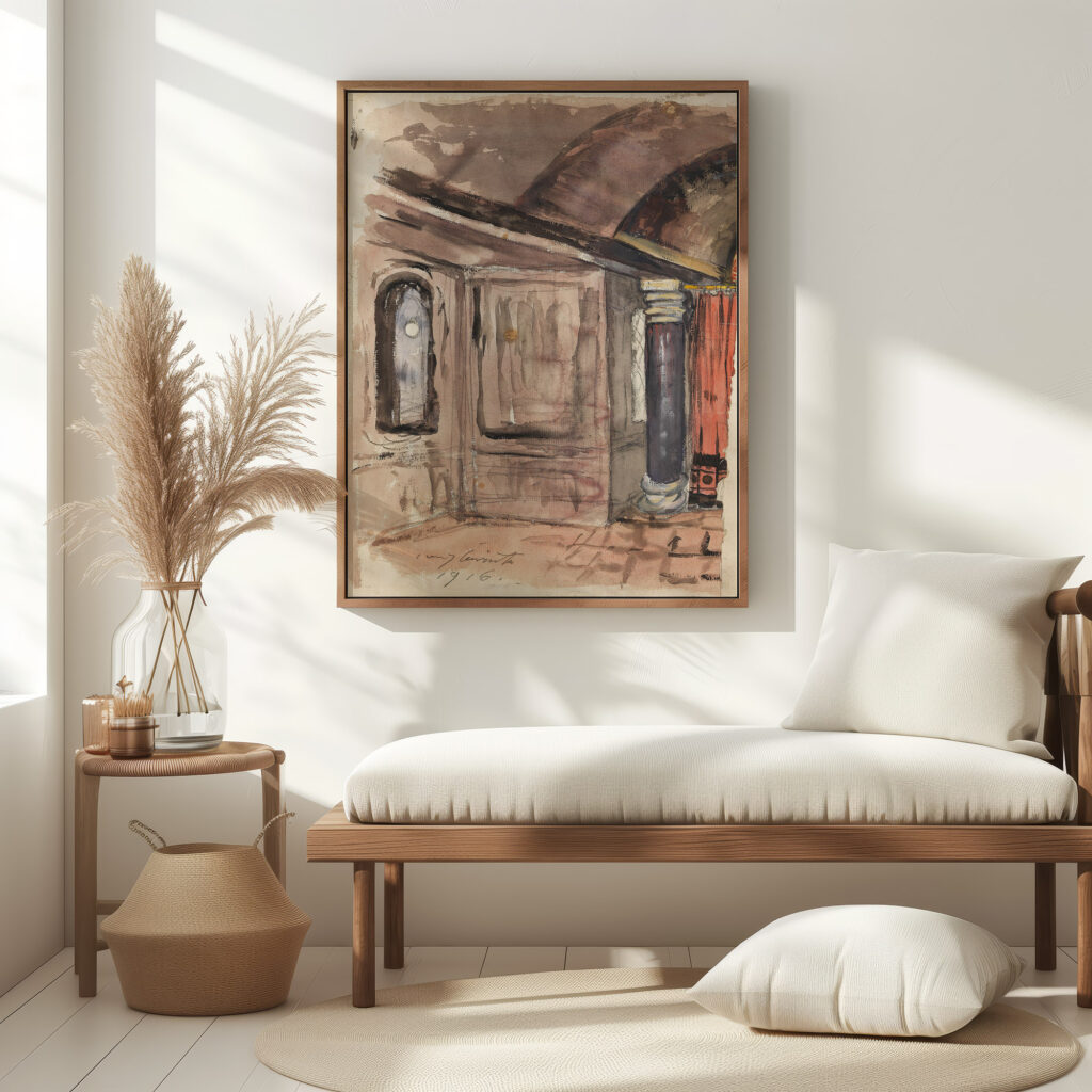 Interieur 1916 Lovis Corinth 5 mockup