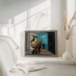 Interieur Au Balcon 1928 Louis Marcoussis 4 mockup
