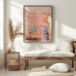 Interieur aux tentures roses I 1898 1899 Edouard Vuillard 5 mockup