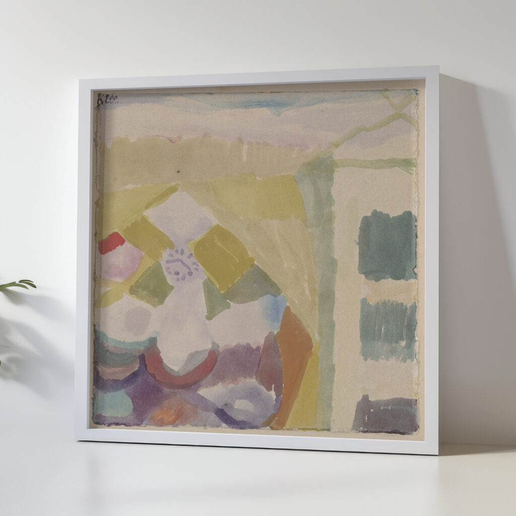 Interieur mit der Uhr Interior with the Clock 1913 Paul Klee 5 mockup
