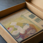 Interieur mit der Uhr Interior with the Clock 1913 Paul Klee video mockup