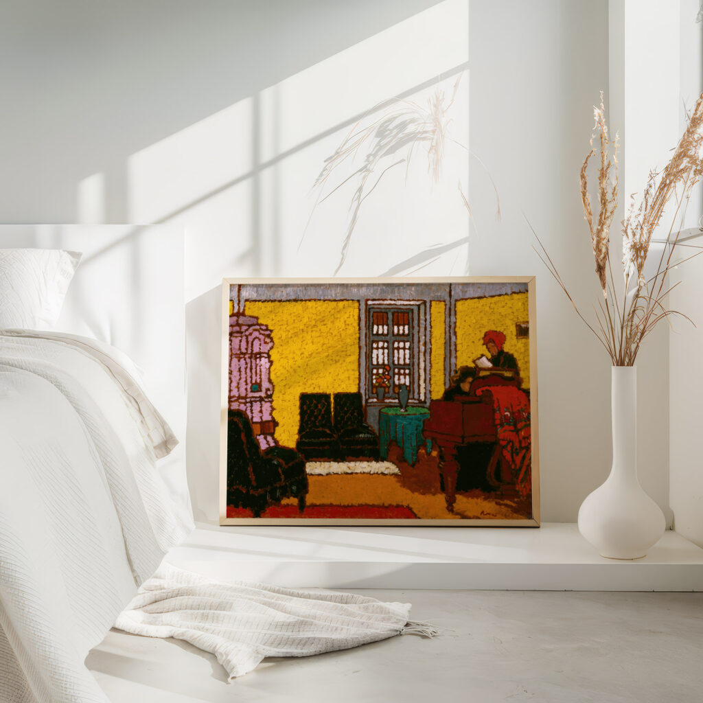 Interior 1909 Jozsef Rippl Ronai 4 mockup