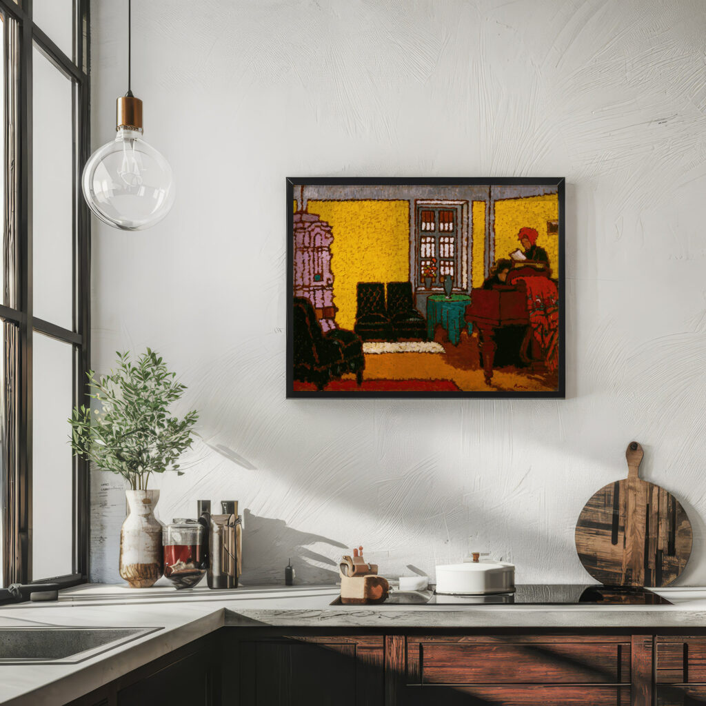 Interior 1909 Jozsef Rippl Ronai 6 mockup