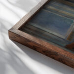 Interior 1917 Alvar Cawen close up dark wood mockup