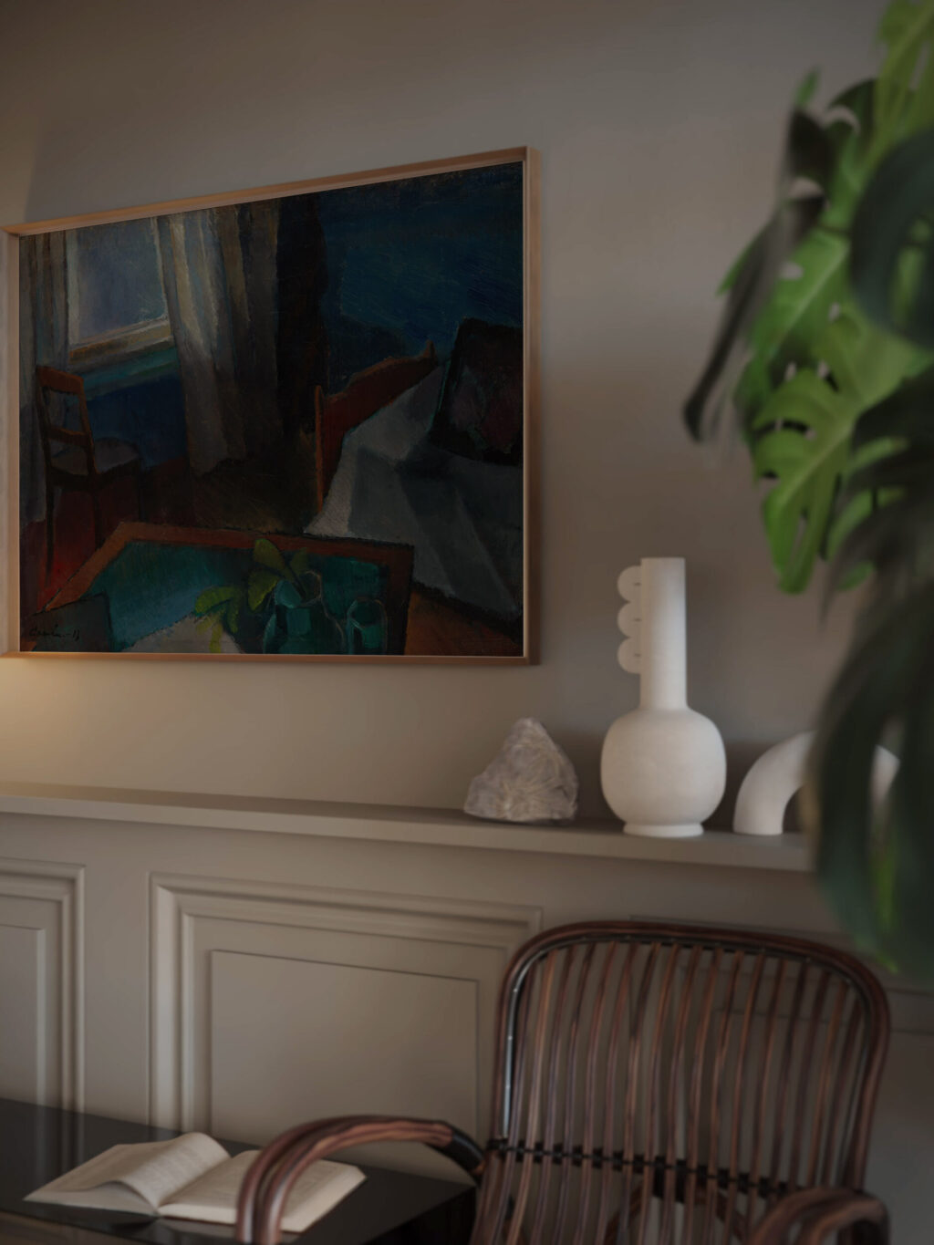 Interior 1917 Alvar Cawen video mockup