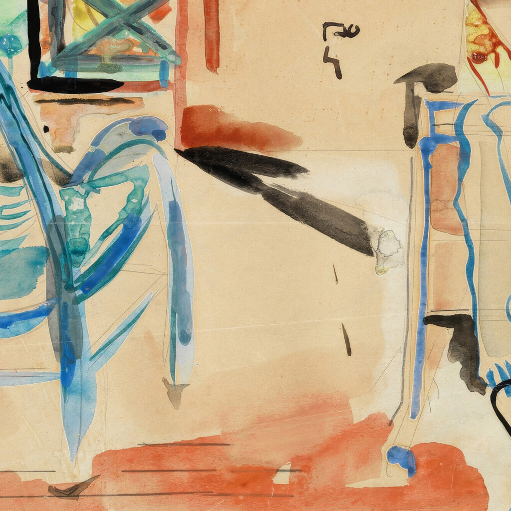 Interior Scene 1927 Frances Hodgkins 8 mockup