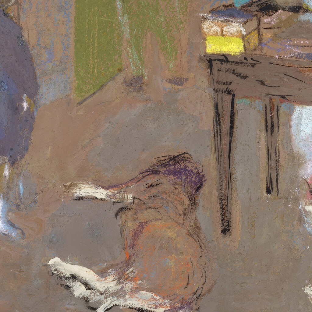 Interior at Saint Jacut 1909 Edouard Vuillard 8 mockup
