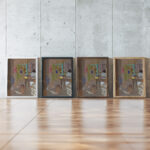 Interior at Saint Jacut 1909 Edouard Vuillard framed posters mockup