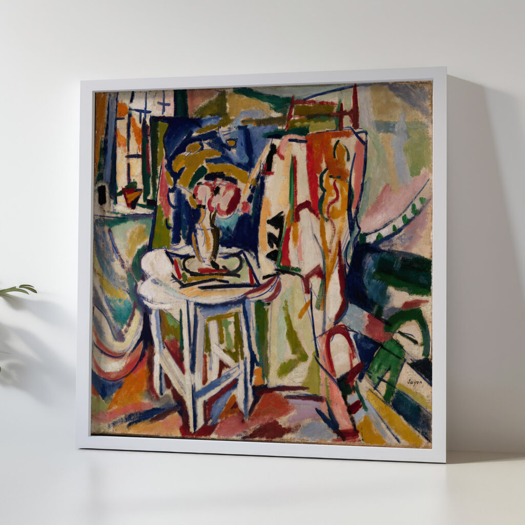 Interior ca. 1915 Henry Lyman Sayen 5 mockup