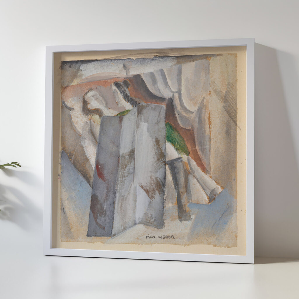 Interior circa 1910 Max Weber 5 mockup
