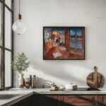 Interior with Embroiderer 1915 Rik Wouters 6 mockup