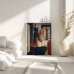 Interior with Five Figures Roman 1925 Oskar Schlemmer 4 mockup