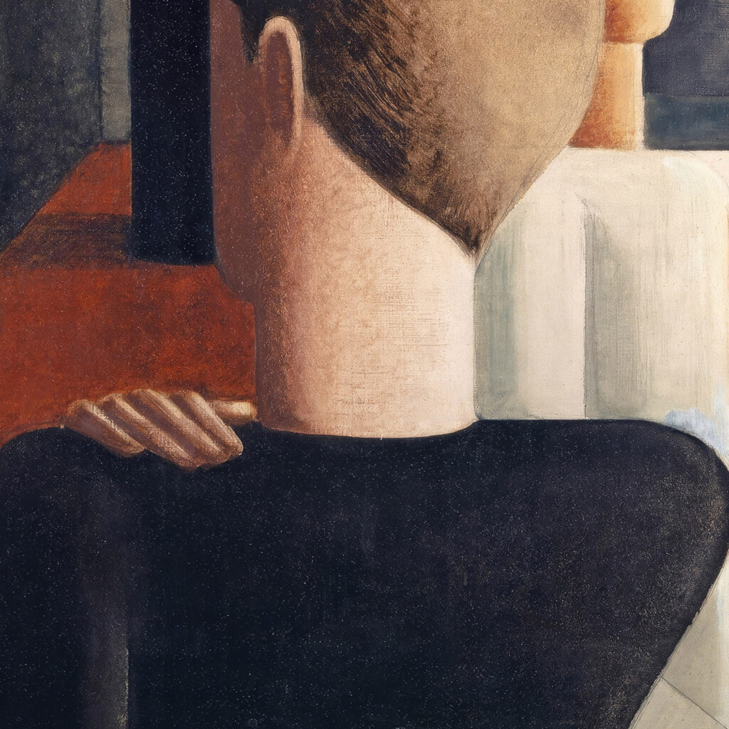 Interior with Five Figures Roman 1925 Oskar Schlemmer 8 mockup
