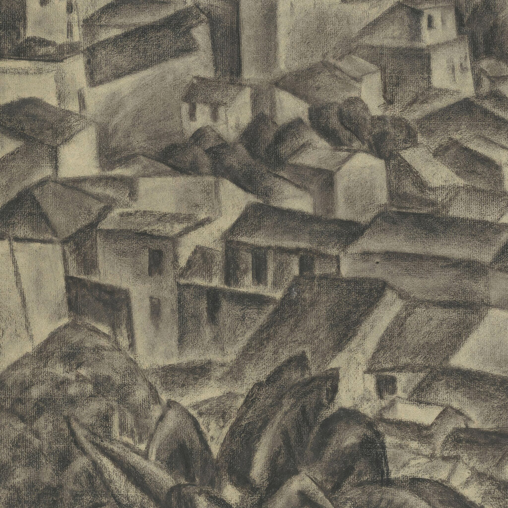 Italiaans bergdorp 1924 Leo Gestel 8 mockup