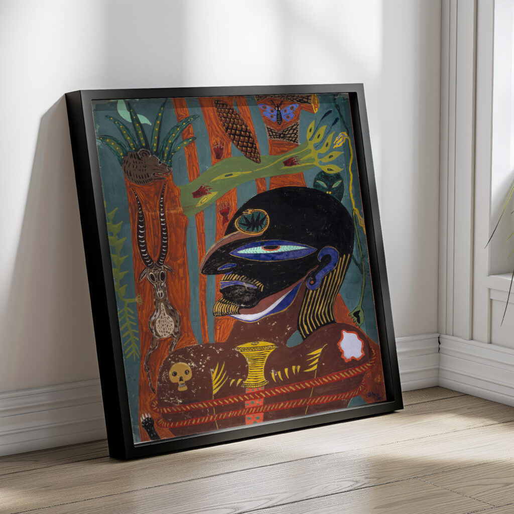 Jaegerens oje 1935 Gustaf Munch Petersen 4 mockup