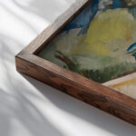 Jardin Des Jarres Emile Othon Friesz close up dark wood mockup