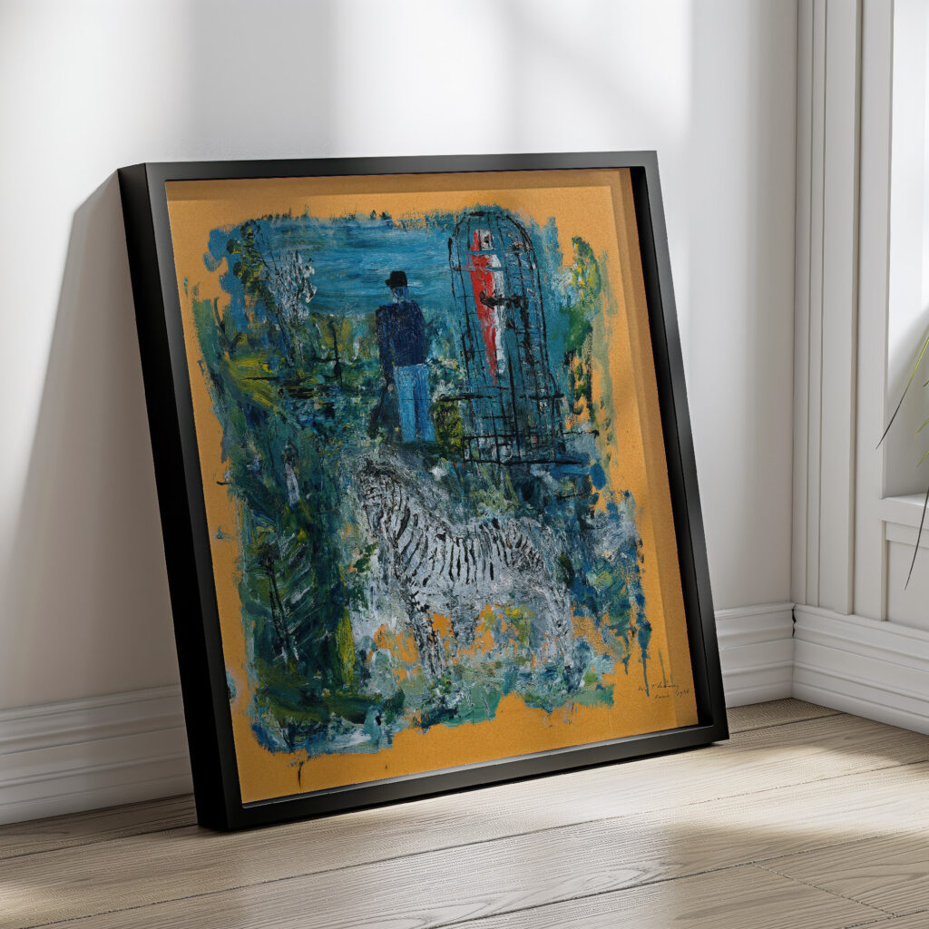 Jardin des Plantes in Paris 1936 Wilhelm Thony 4 mockup