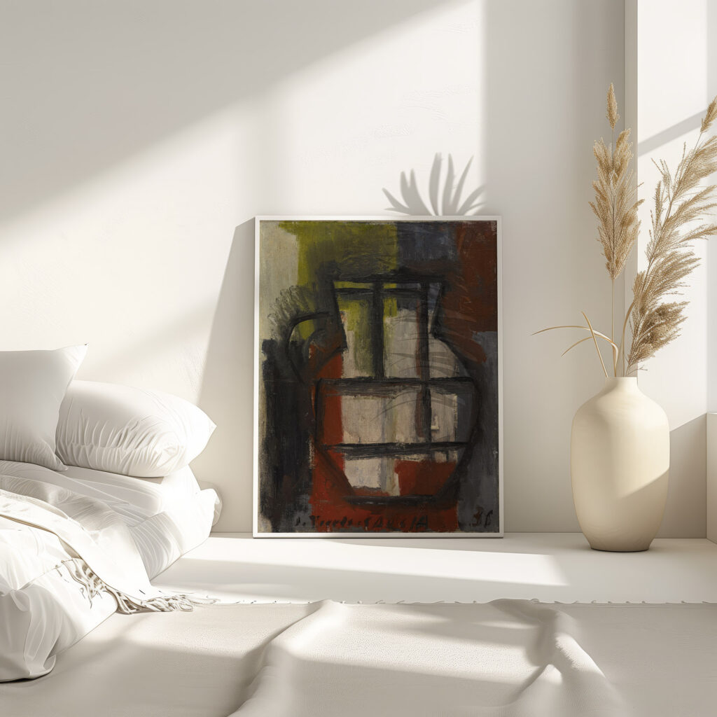 Jarra constructiva 1930 Joaquin Torres Garcia 4 mockup