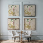 Jealousy Motif 1929 30 Edvard Munch framed posters mockup