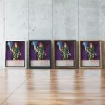 Jeremiah 1956 Binder topaz framed posters mockup