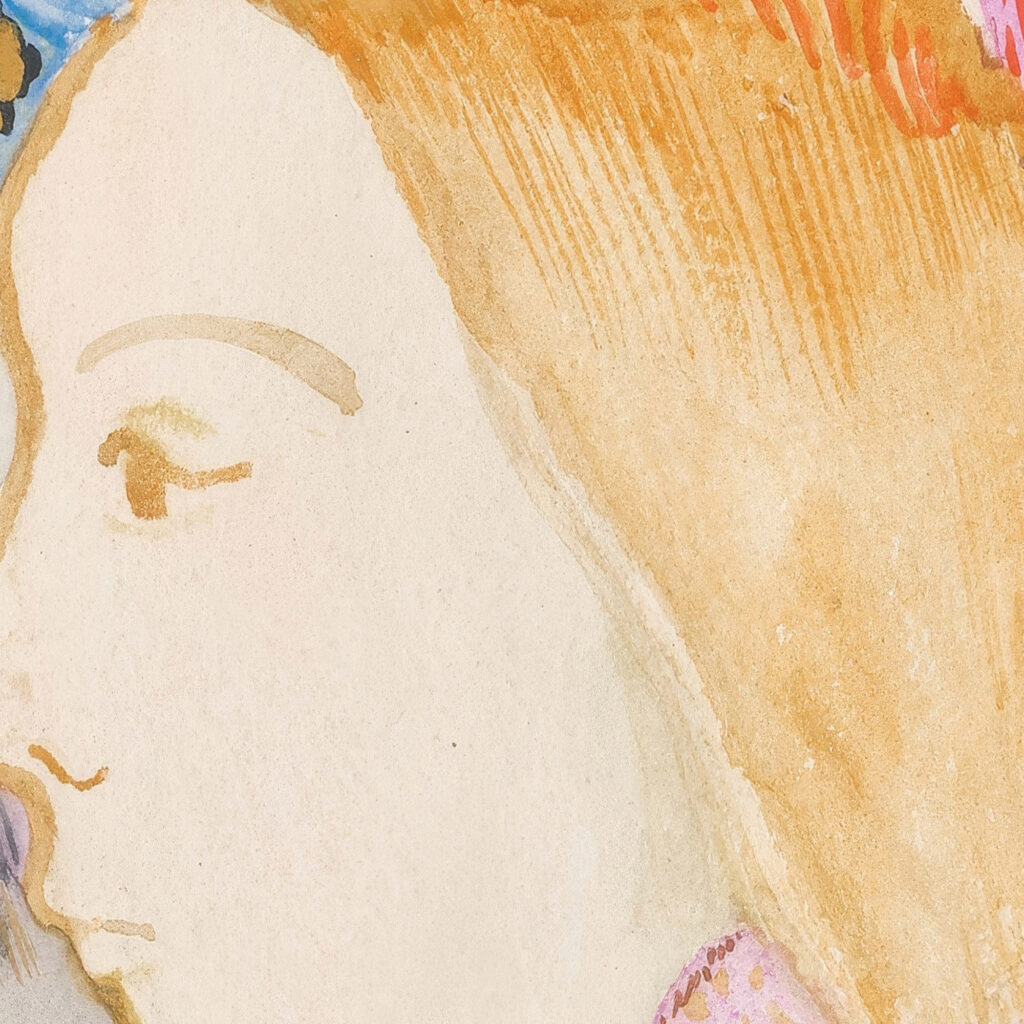 Jeune Fille Et Fleurs Odilon Redon 8 mockup