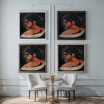 Jeune fille 1912 Francis Picabia framed posters mockup