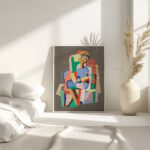 Jeune fille assise 1924 Georges Valmier 4 mockup