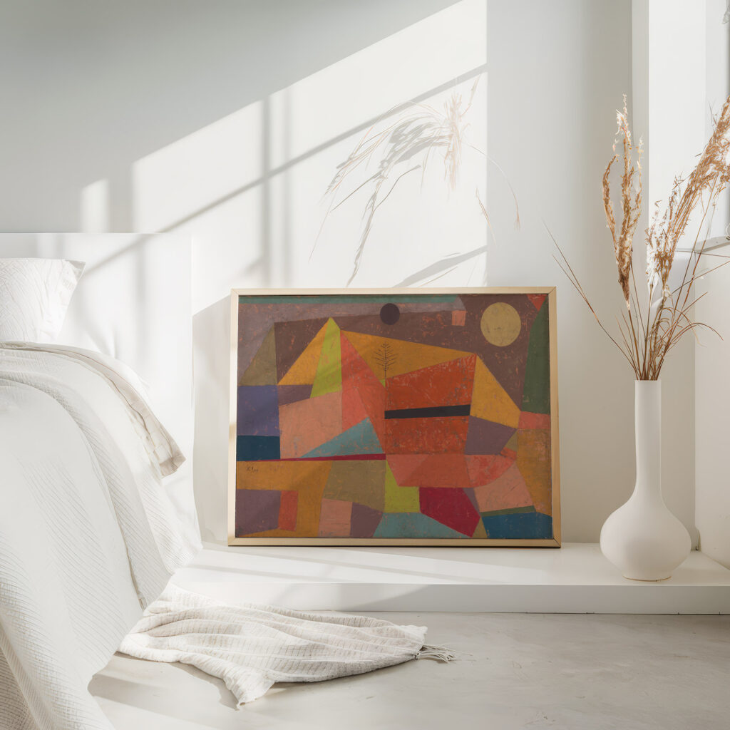 Joyful Mountain Landscape 1929 Paul Klee 4 mockup